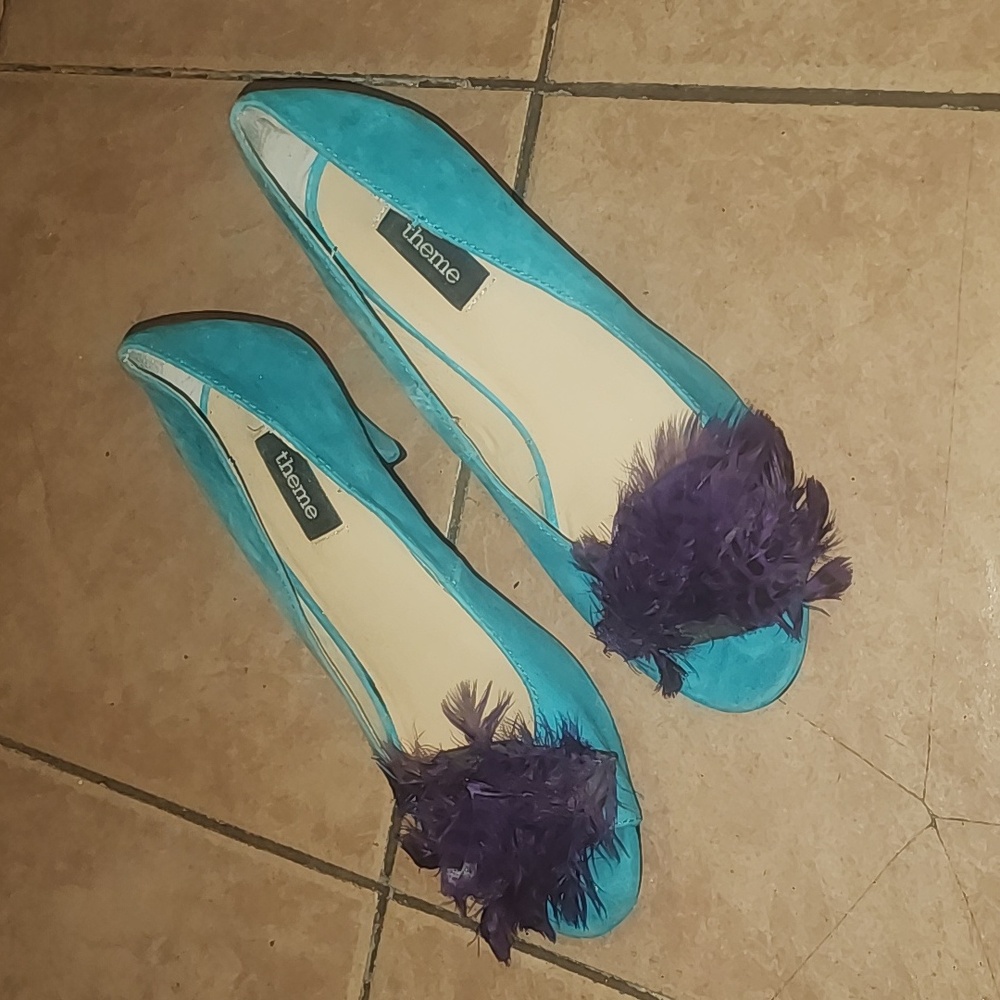 Ladies Theme peep toe shoes